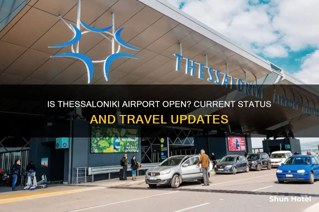 is thessaloniki airport open