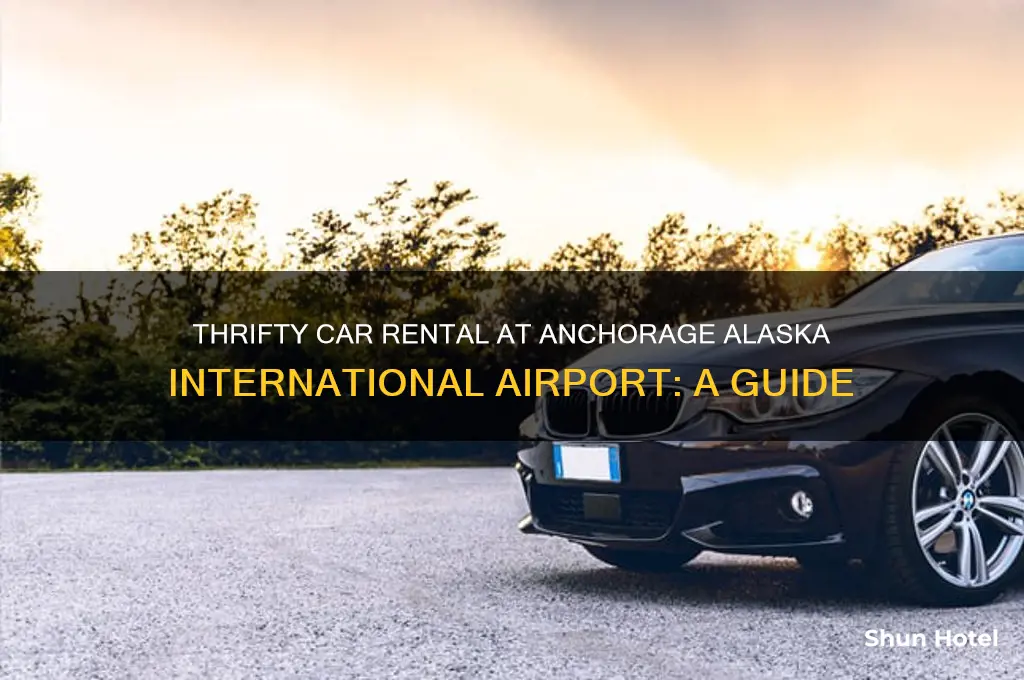 is thrifty car rental in anchorage alaska international airport