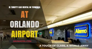 Exploring Thrifty Car Rental Options at Orlando Airport Terminal