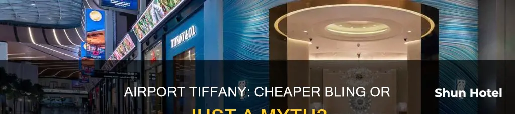 is tiffany cheaper at the airport