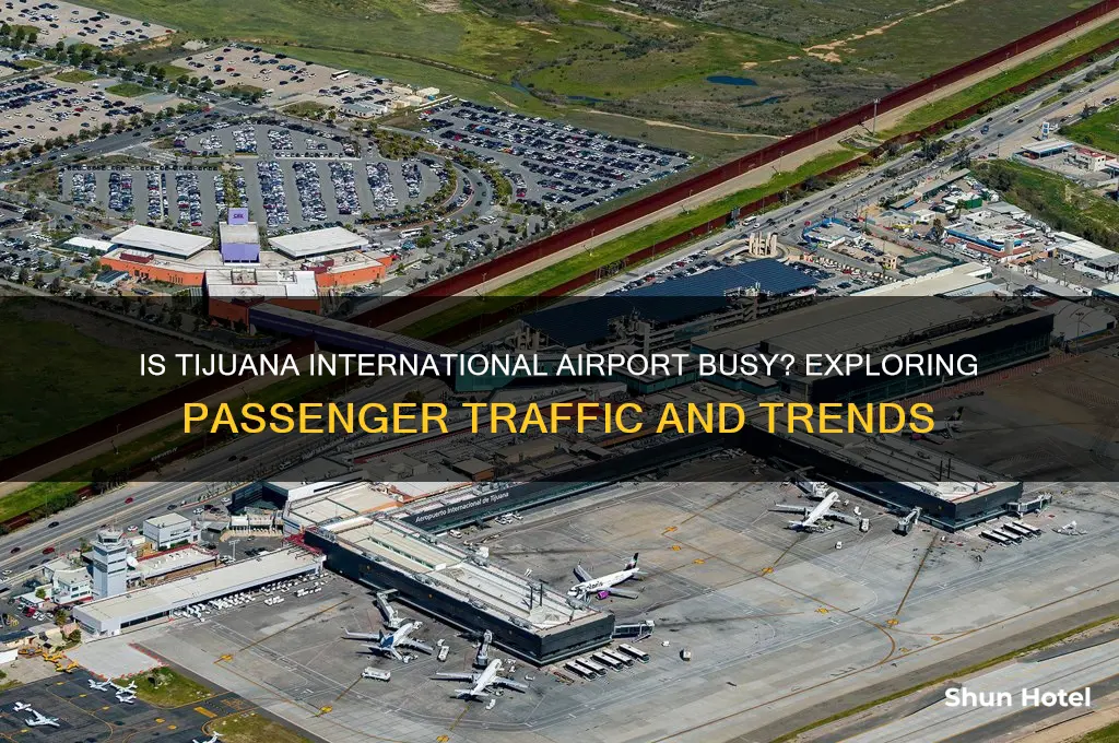 is tijuana international airport busy