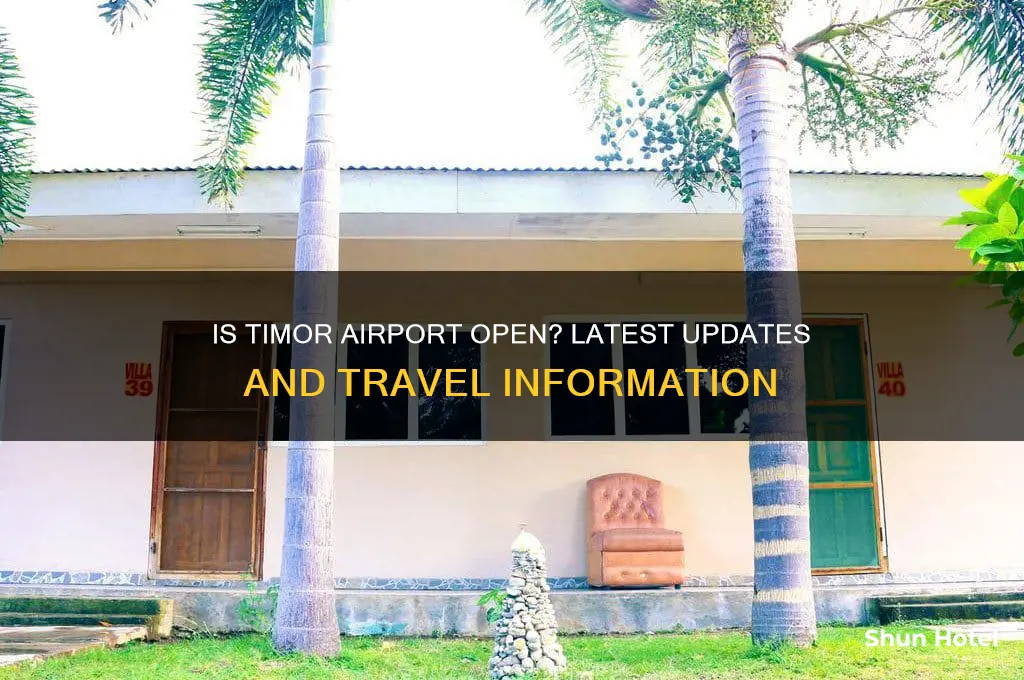 is timor open airport