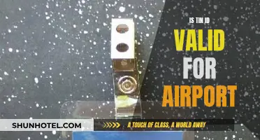 The Validity of Tin ID for Airport Security Checks