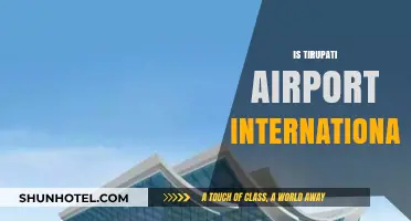 Is Tirupati Airport International? Exploring Its Global Connectivity and Status