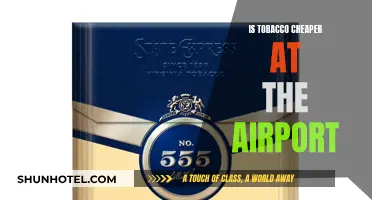 Tobacco Shopping: Airport Deals and Discounts