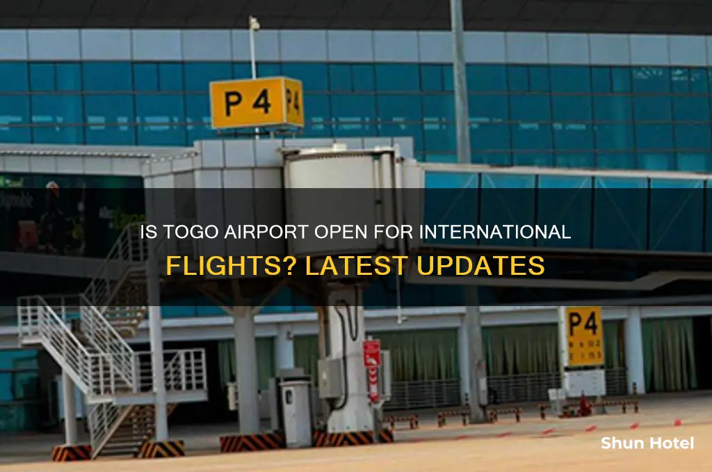 is togo airport open for international flights