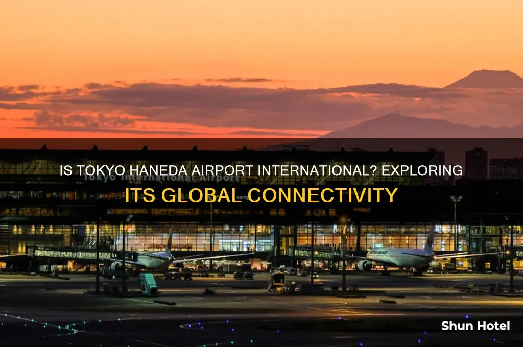 is tokyo haneda airport an international airport