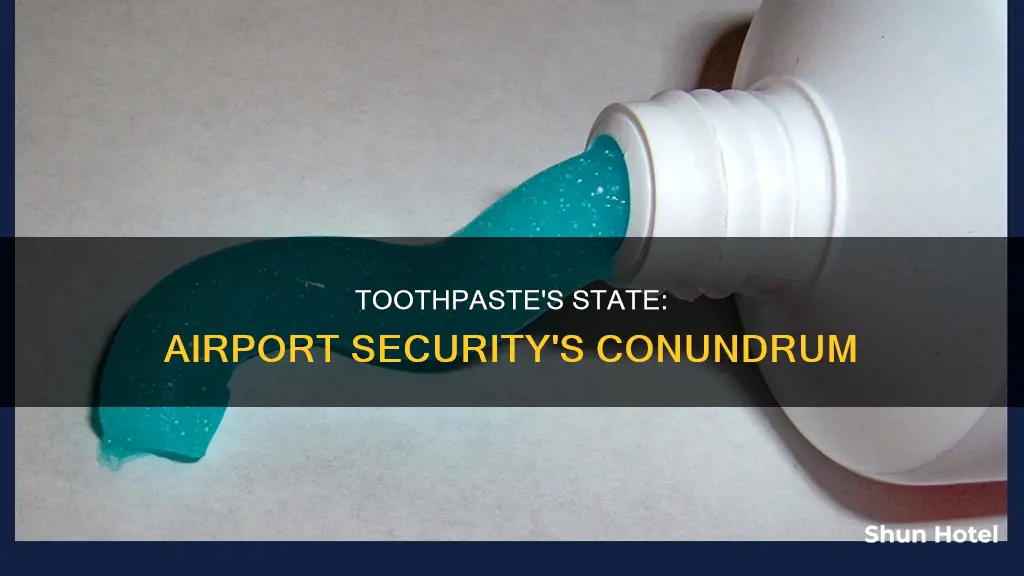 is toothpaste liquid or solid airport