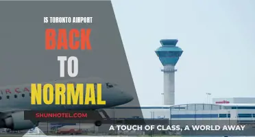 Toronto Airport: Back to Pre-Pandemic Normal?