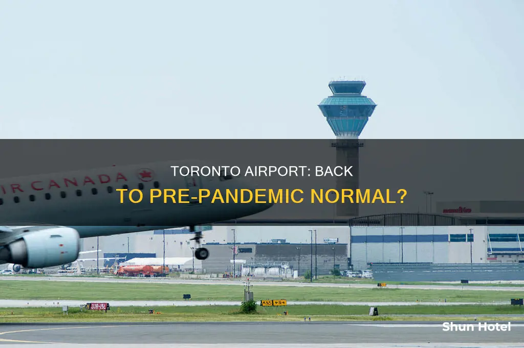 is toronto airport back to normal