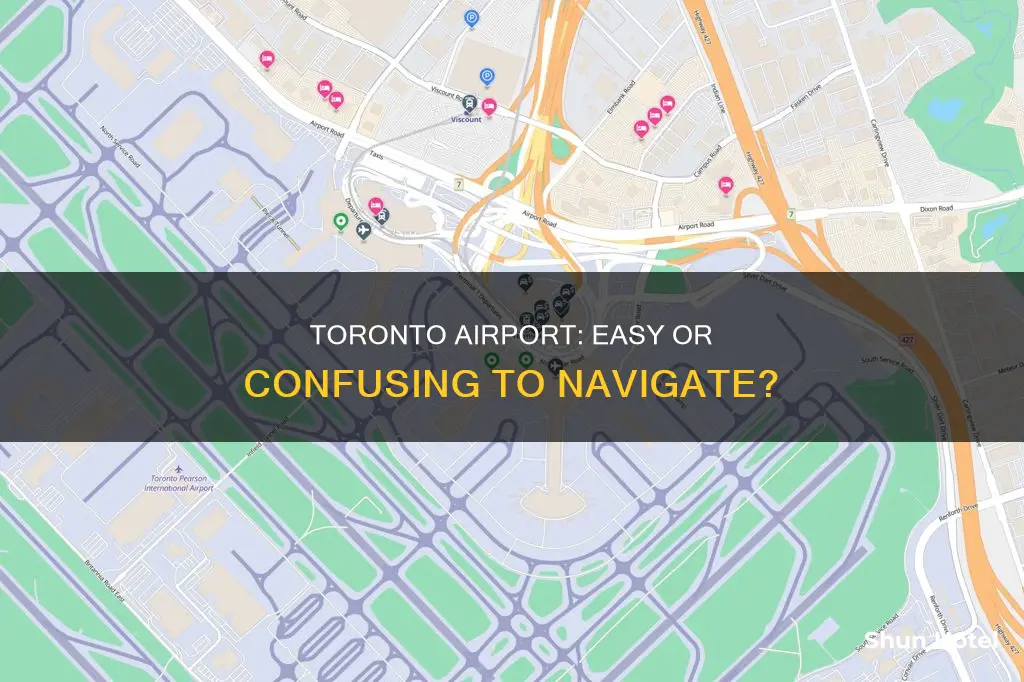 is toronto airport easy to navigate