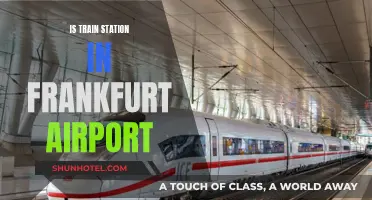 Frankfurt Airport: Train Station Accessibility and Convenience