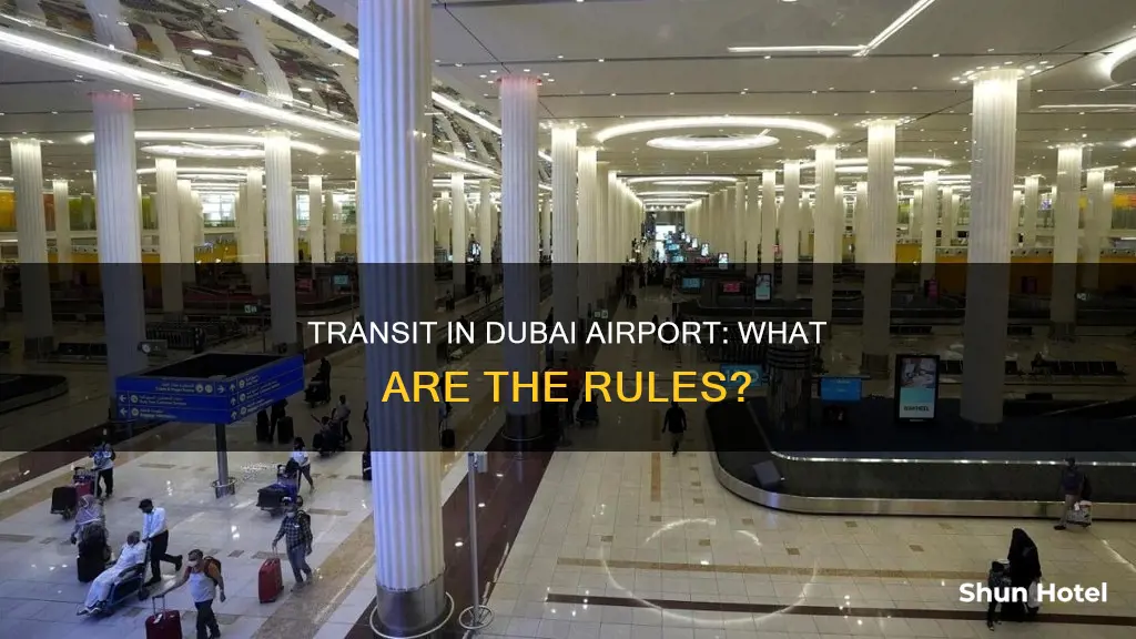 is transit allowed in dubai airport