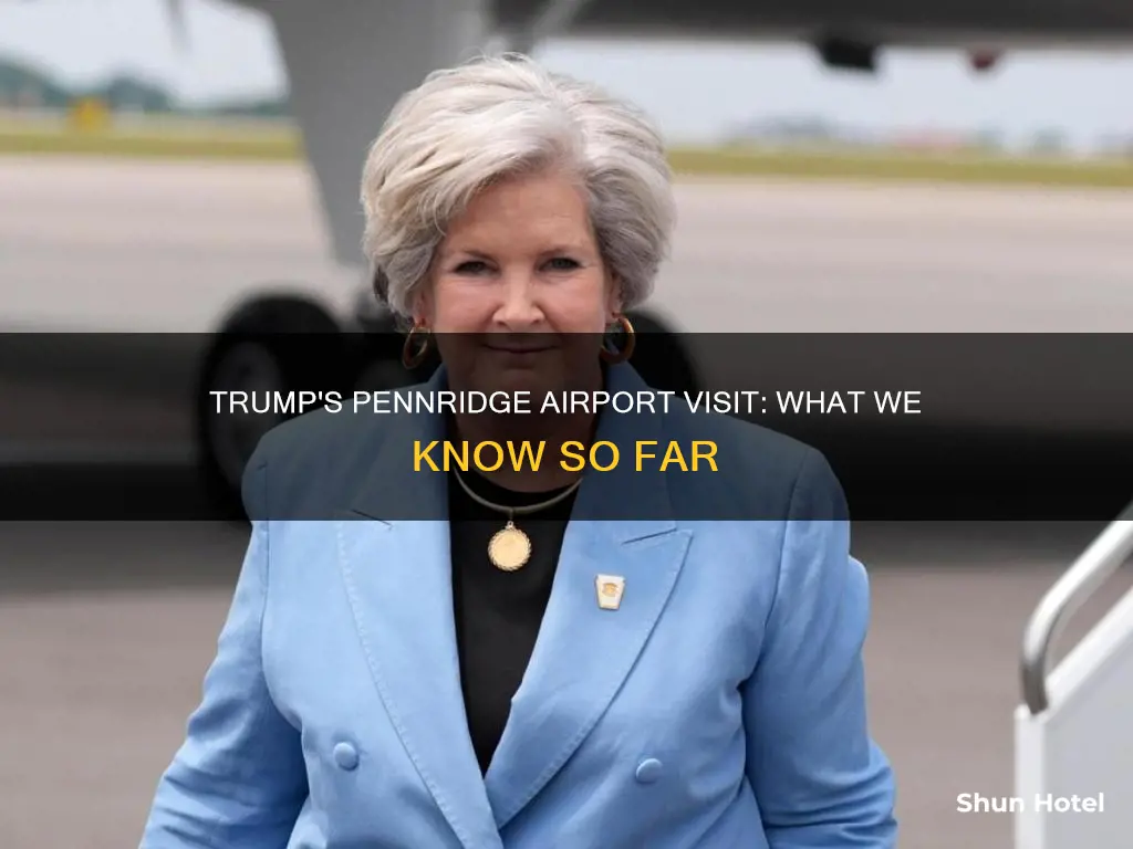 is trump coming to pennridge airport
