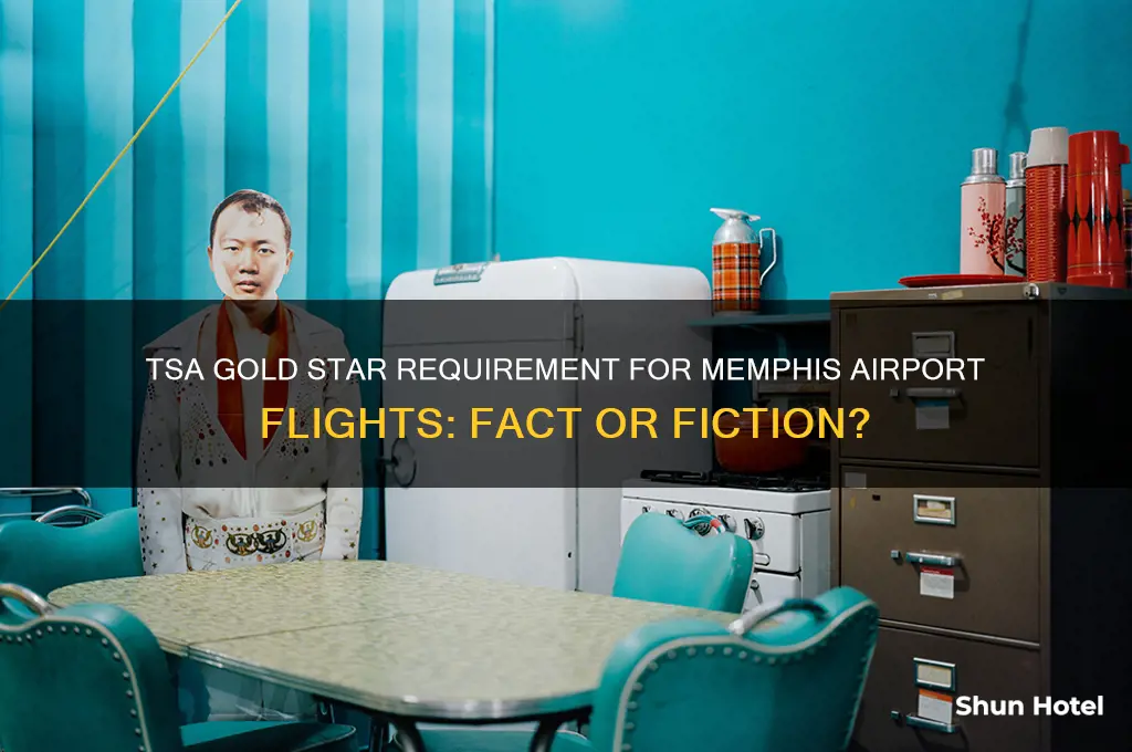 is tsa requiring gold stars to fly in memphis airport