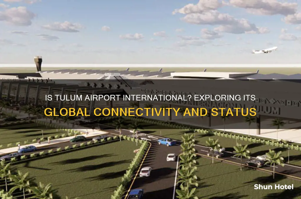 is tulum airport international
