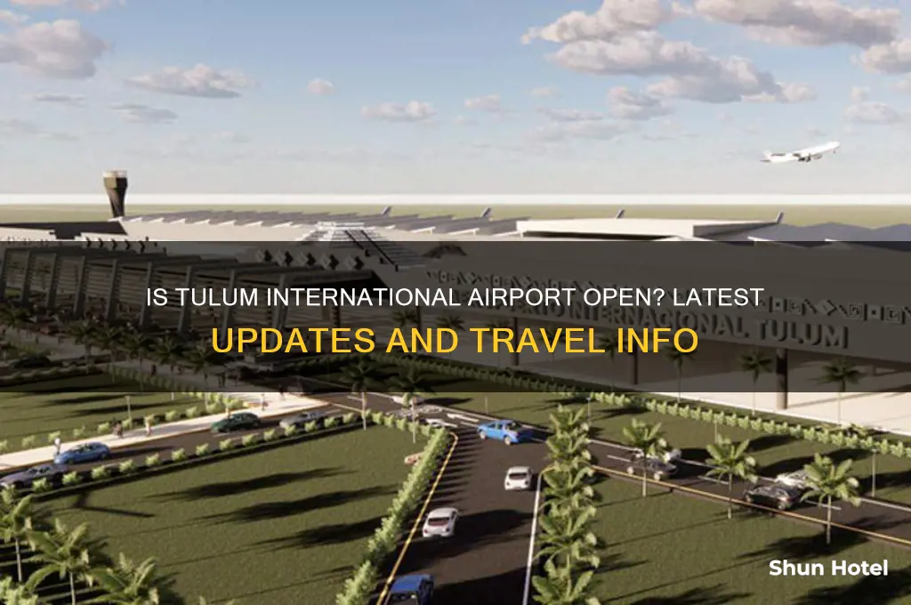 is tulum international airport open