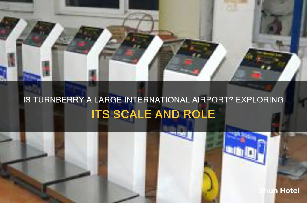 is turnberry a large international airport