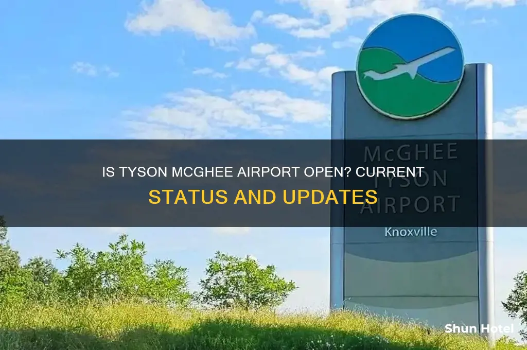 is tyson mcghee airport open