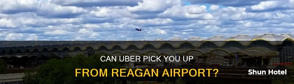 is uber allowed at reagan airport