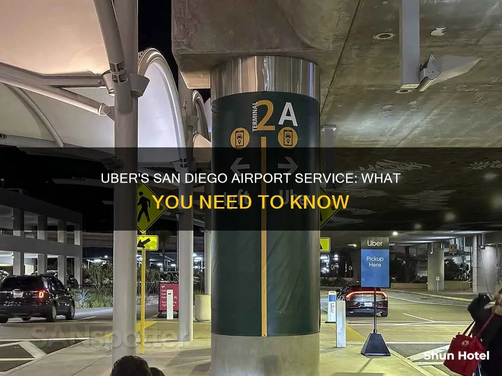 is uber at san diego airport