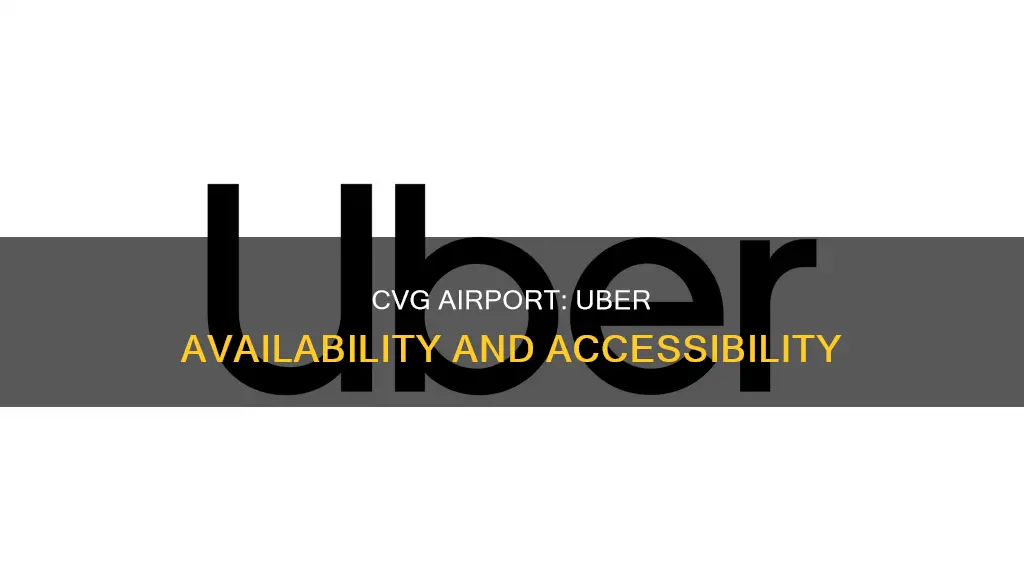 is uber available at cvg airport