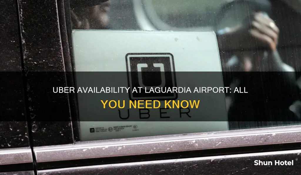 is uber available at laguardia airport