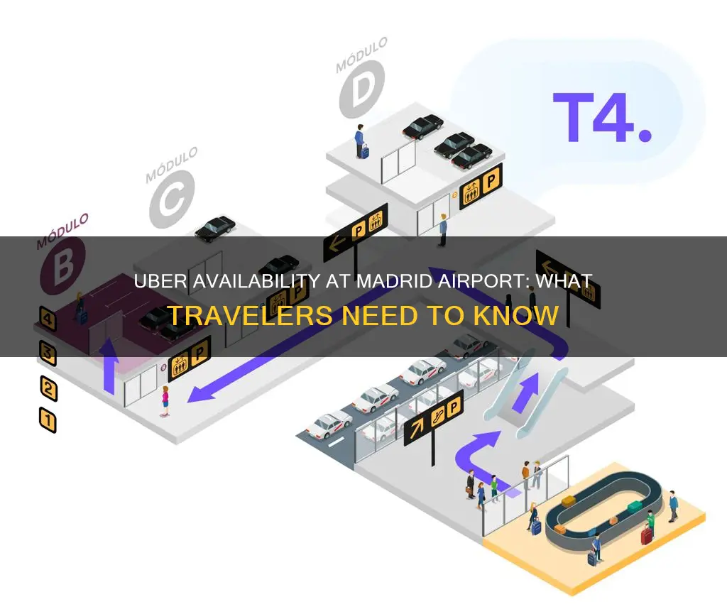 is uber available at madrid airport
