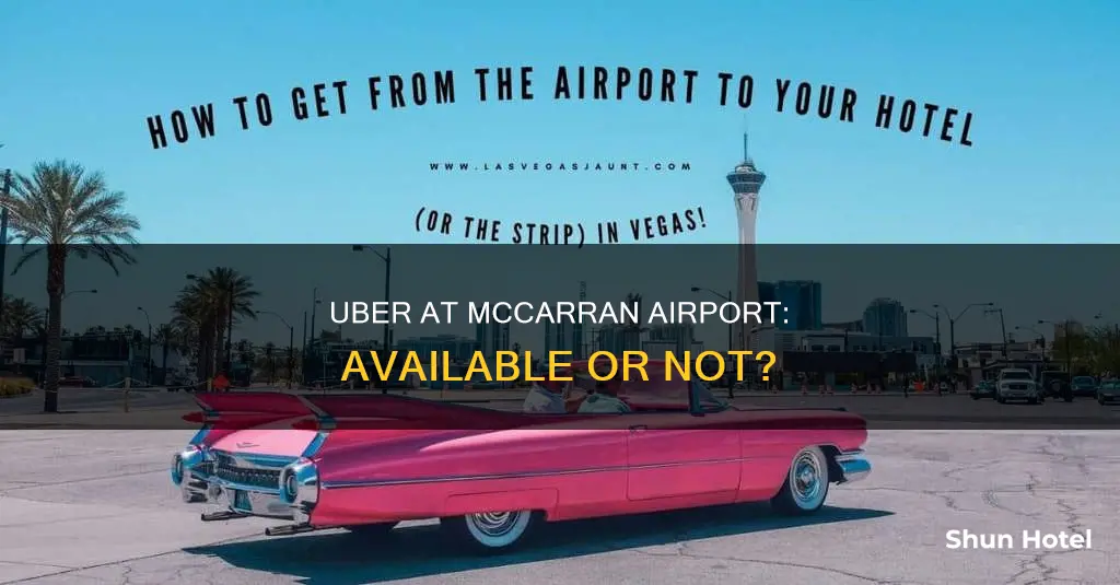 is uber available at mccarran airport