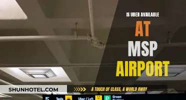 MSP Airport: Uber Availability and Accessibility