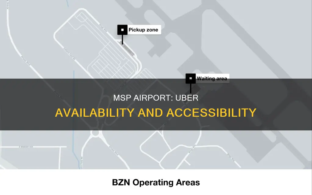 is uber available at msp airport