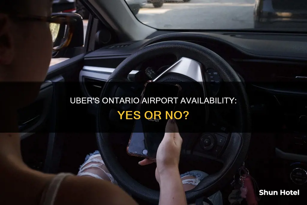 is uber available at ontario airport