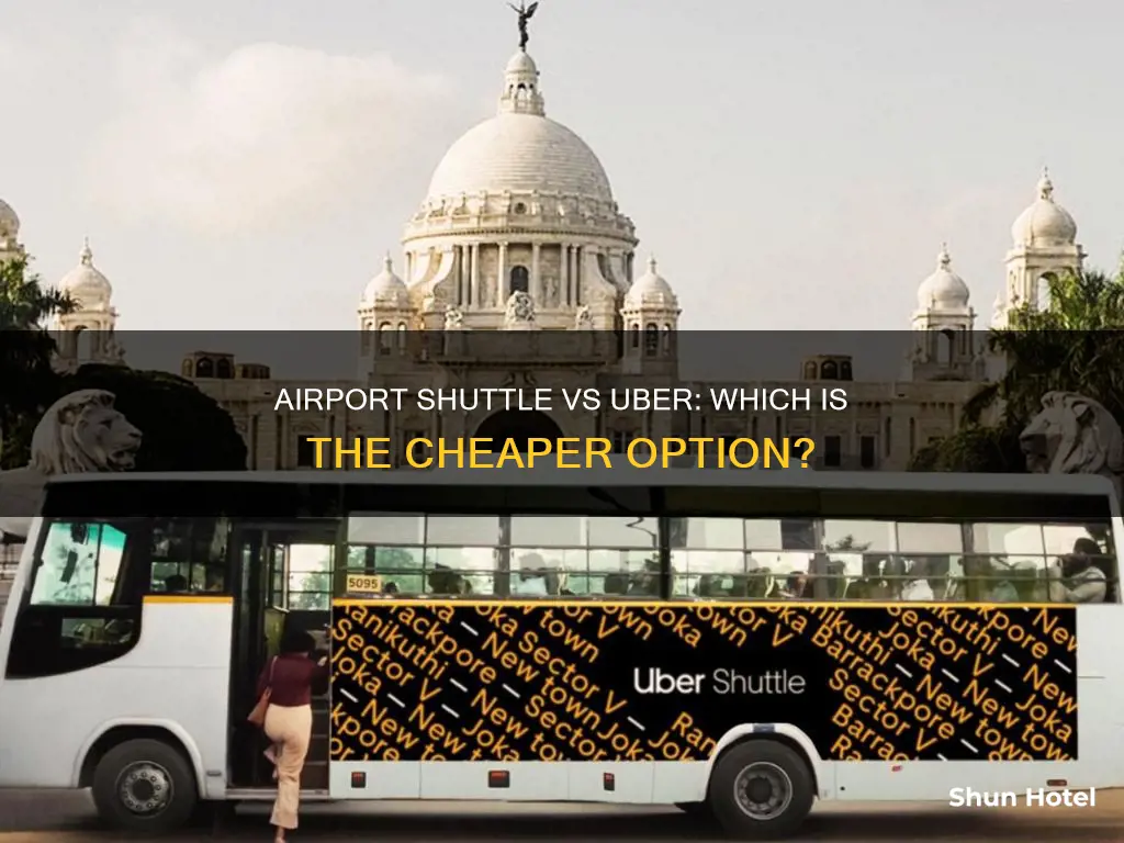 is uber cheaper than airport shuttle
