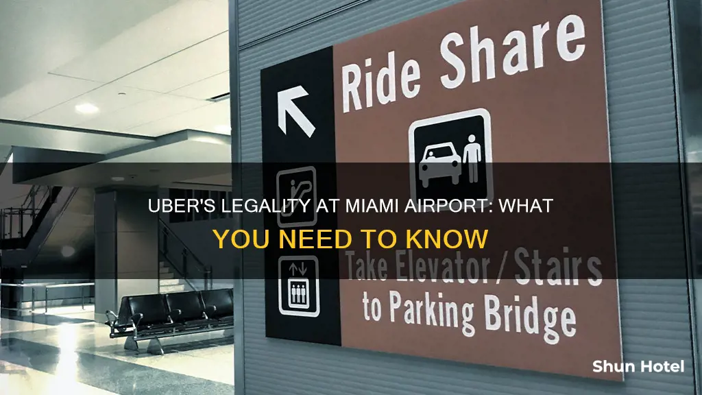 is uber legal in miami airport