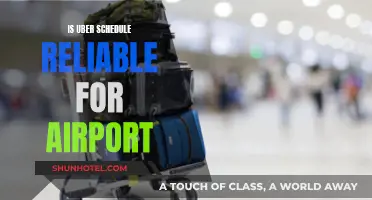 Uber Schedule Reliability for Airport Trips