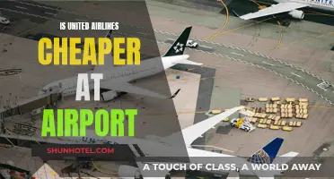 United Airlines: Cheaper Tickets at the Airport?