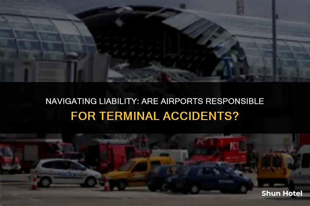 is united liable for accidents in their airport terminal