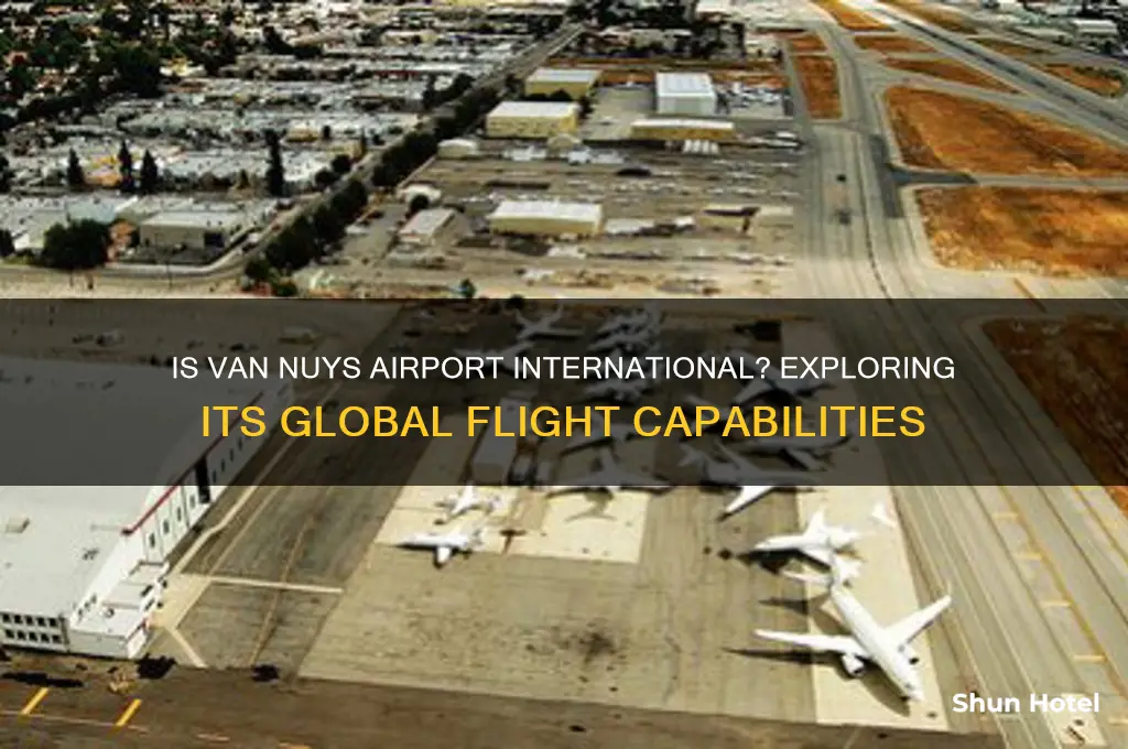 is van nuys airport international