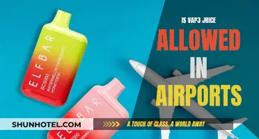 Vape Juice: Airport Security Do's and Don'ts