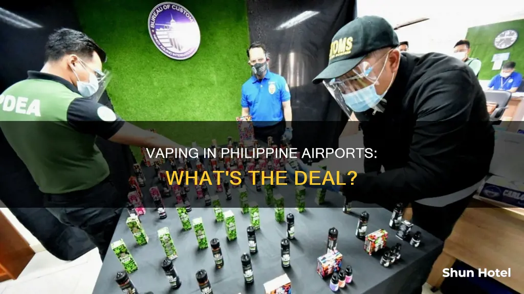 is vape allowed in airport philippines