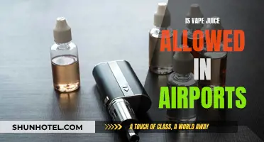 Vape Juice: Airport Security Rules and Regulations