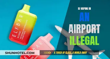 Vaping at Airports: Legal or Not?
