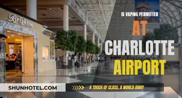 Vaping at Charlotte Airport: What's the Policy?