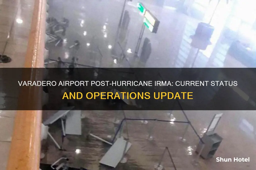 is varadero airport open after hurricane irma