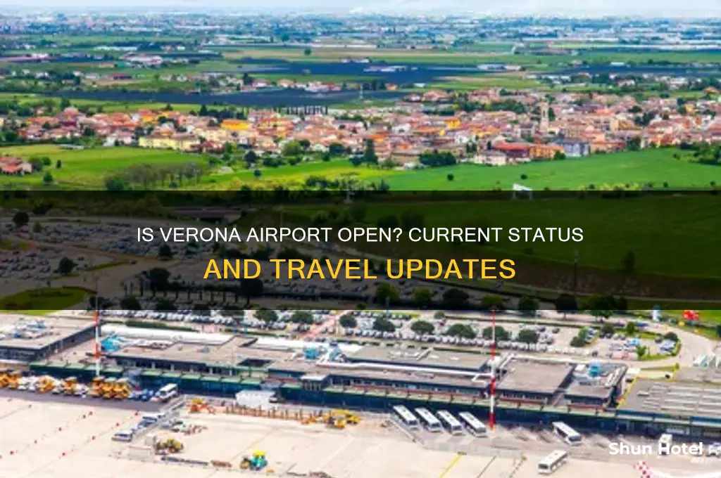 is verona airport open