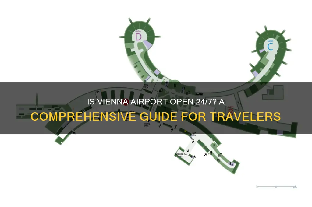 is vienna airport open 24 hours
