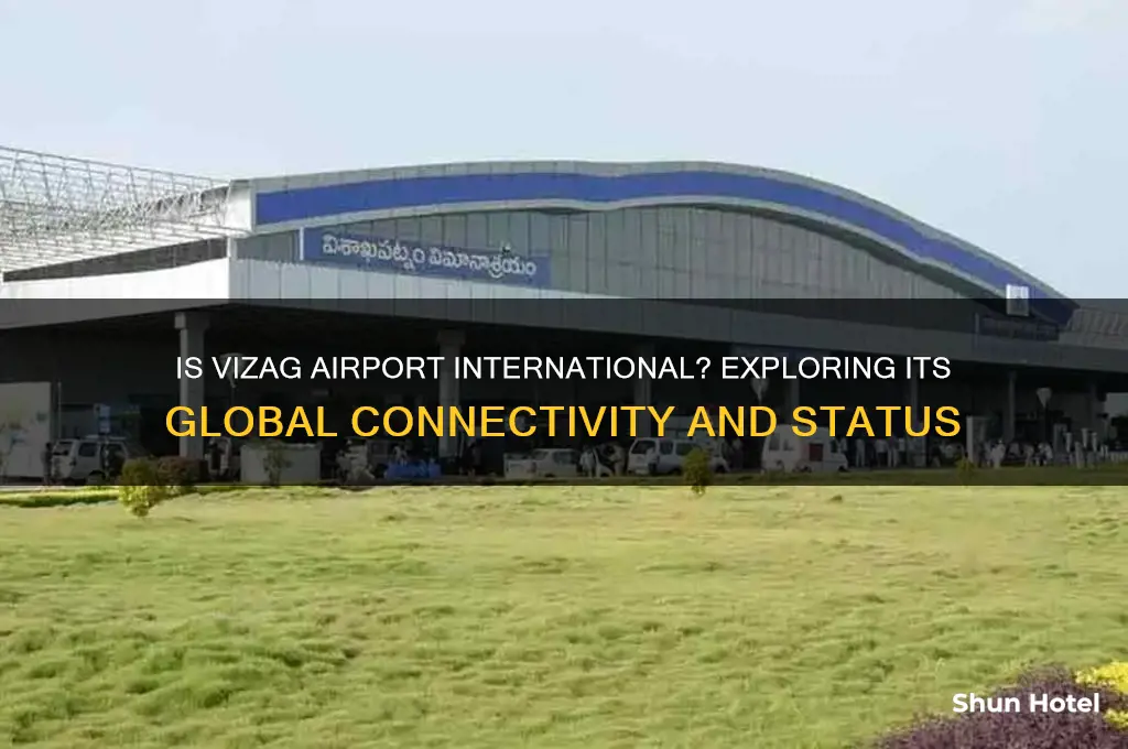 is vizag airport international