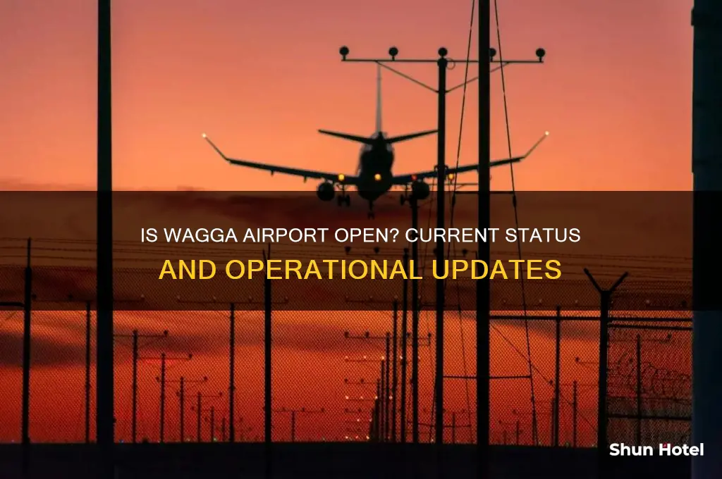 is wagga airport open