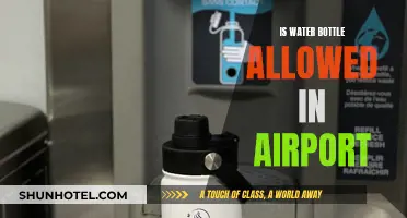 Are Water Bottles Allowed Past Airport Security?