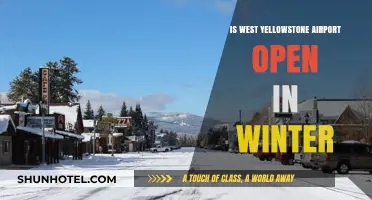 Is West Yellowstone Airport Operational During Winter? A Travel Guide